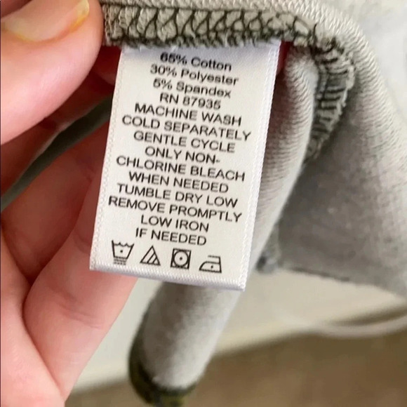 LOGO Lori Goldstein Lounge Lace Print Tunic Top - Picture 8 of 8